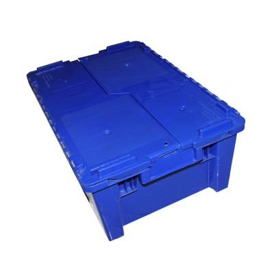 Cheap stackable strong moving foldable heavy duty plastic crates for sale