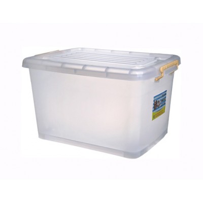 stackable plastic storage box with wheels for toy clothes