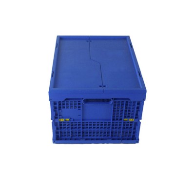 Customized Stackable Industrial Vegetable Plastic Mesh Folding Crates