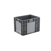 PP square stackable plastic turnover box storage EU box logistics