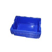 Good quality heavy duty collapsible storage plastic bread crates for sale