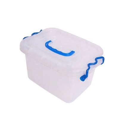 Wholesale large customized  home organizer cheap stackable transparent plastic storage box