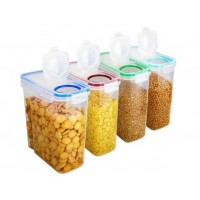 Customize Food Grade Boxes Plastic Cereal Food Storage Container